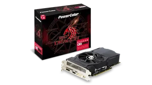 PowerColor Red Dragon Radeon RX 550 4GB GDDR5 (AXRX 550 4GBD5-DH/OC)